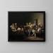 The men argue - Louis Léopold Boilly — framed artwork on a wall