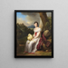 Madame Saint-Ange Chevrier - Louis Léopold Boilly — framed artwork on a wall