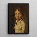 Malvina Mortier de Trévise - Louis Léopold Boilly — framed artwork on a wall