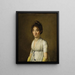 Portrait of a Woman - Louis Léopold Boilly — framed artwork on a wall