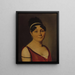 Portrait Painting of Caroline Branchu 1780-1850 singer - Louis Léopold Boilly — framed artwork on a wall