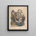 The connoisseurs of art - Louis Léopold Boilly — framed artwork on a wall