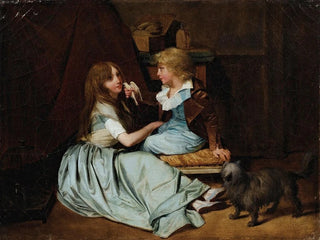 La colombe chérie - Louis Léopold Boilly — artwork view