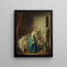 L'indiscret - Louis Léopold Boilly — framed artwork on a wall