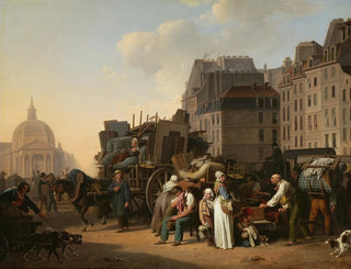 Les Déplacements - Louis Léopold Boilly — artwork view