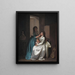 The Present - Louis Léopold Boilly — framed artwork on a wall