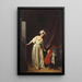 The Gentle Awakening - Louis Léopold Boilly — framed artwork on a wall