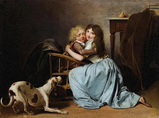 La peur infondée - Louis Léopold Boilly — artwork view