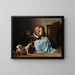 La peur infondée - Louis Léopold Boilly — framed artwork on a wall