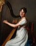 The young harpist - Louis Léopold Boilly — artwork view
