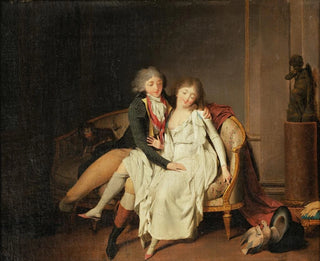 The Lesson of Marital Union - Louis Léopold Boilly — artwork view