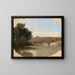 View of a Lake - Louis Léopold Boilly — framed artwork on a wall
