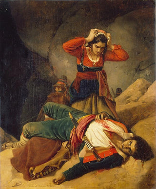 Louis Lopold Robert - The Death of the Brigand.webp