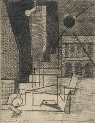 Louis Marcoussis - Dessin pour Aurlia VII Place de la Concorde.webp