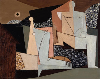 Figures sur une plage - Louis Marcoussis — artwork view