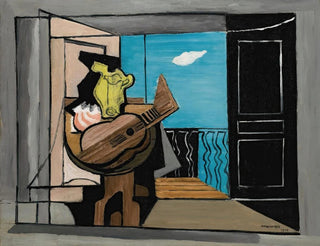 Interior with Balcony - Louis Marcoussis — artwork view