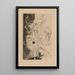 The House of the Dead - Louis Marcoussis — framed artwork on a wall