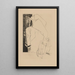 La Synagogue - Louis Marcoussis — framed artwork on a wall