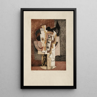 La Table - Louis Marcoussis — framed artwork on a wall