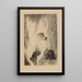 The Brasier - Louis Marcoussis — framed artwork on a wall