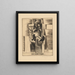 Le Comptoir - Louis Marcoussis — framed artwork on a wall