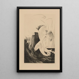 L'Œil de Faltenin - Louis Marcoussis — framed artwork on a wall