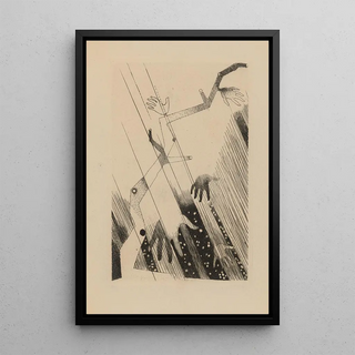 Marie - Louis Marcoussis — framed artwork on a wall