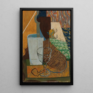 Still life - Louis Marcoussis — framed artwork on a wall