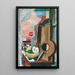 Nature morte devant la Fenêtre - Louis Marcoussis — framed artwork on a wall