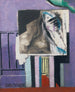 Still life in front of the balcony - Louis Marcoussis — artwork view