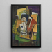 Nature morte As de Trèfle - Louis Marcoussis — framed artwork on a wall