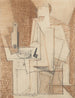 Portrait of Georges Hugnet - Louis Marcoussis — artwork view