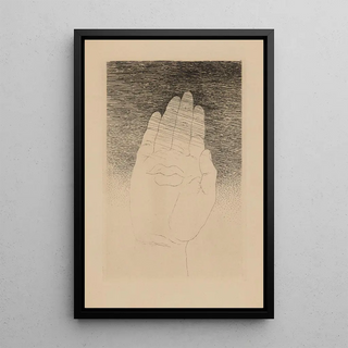 Rosemonde - Louis Marcoussis — framed artwork on a wall