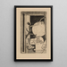 Sign - Louis Marcoussis — framed artwork on a wall