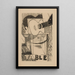 Table - Louis Marcoussis — framed artwork on a wall
