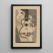 Title - Louis Marcoussis — framed artwork on a wall