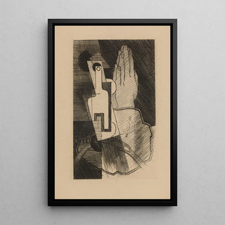 Vendémiaire Painting - Louis Marcoussis — framed artwork on a wall