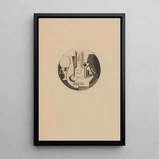 Vignette - Louis Marcoussis — framed artwork on a wall