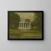 L'Ancien État de la Maison sur le Green de New Haven - Louis Martin Wool — framed artwork on a wall