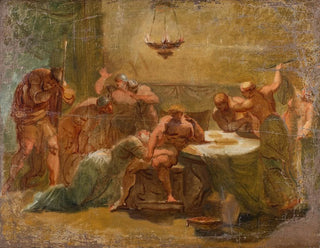 Priam devant Achille - Louis Masreliez — artwork view