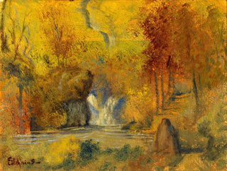 Autumn Landscape Painting - Louis Michel Eilshemius — artwork view