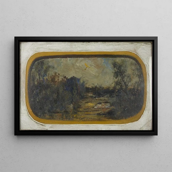 Landscape - Louis Michel Eilshemius — framed artwork on a wall