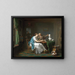 The Drawing Lesson - Louis Moritz — framed artwork on a wall