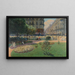 Le square de la Trinité - Louis Paviot — framed artwork on a wall