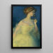 The Sweet Fragrance - Louis Picard — framed artwork on a wall