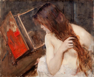 Woman at her toilette - Louis Picard — artwork view