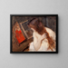 Woman at her toilette - Louis Picard — framed artwork on a wall