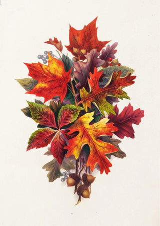 Autumn Leaves - Louis Prang — artwork view