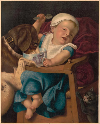 Louis Prang - Baby in trouble.webp