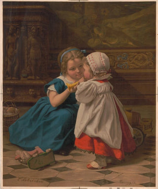 Louis Prang - First lesson in music.webp